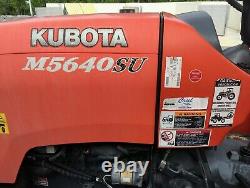 Kubota Diesel Tractor M5640su 2011 Low Hours