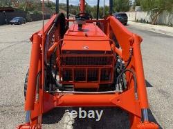 Kubota L-48 4x4 Loader With Backhoe, Only 800 Hours Since New 48hp, Ex La City