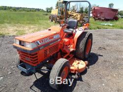 Kubota L2250 Tractor, 4WD, Glide Shift Transmission, 72in Belly Mower, 1,091Hrs