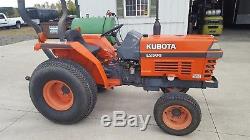 Kubota L2500 Tractor, Diesel, 2WD, 996 hours, 27 HP, 1998-2000 STANDARD L SERIES