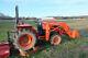 Kubota L2900 GST Tractor 4WD With Implements Box Blade Bushhog