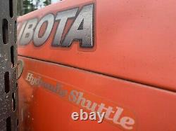 Kubota M6040 HD 4X4 Tractor Loader Backhoe 4WD with Landscape Rake Package Deal