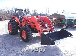 Kubota M6800 4x4 Tractor & Loader 70 hp. CAN SHIP @ $1.85 loaded mile