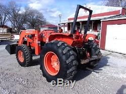 Kubota M6800 4x4 Tractor & Loader 70 hp. CAN SHIP @ $1.85 loaded mile