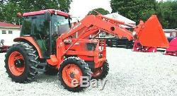 Kubota M6800 Cab-Loader-Shuttle-4x4 Low Hours (FREE 1000 MILE DELIVERY FROM KY)