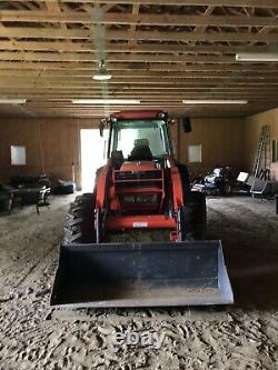 Kubota M9000 Tractor 4 By 4 With Woods Loader