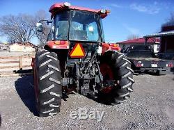 Kubota M9540 4x4 Cab Tractor with Loader (low hours) CAN SHIP @ $1.85 loaded mile