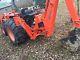 Kubota MX5100 4x4 withloader and backhoe, Low hours, with new Land pride bush hog