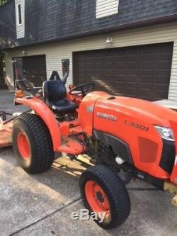 Kubota tractor L3301 2014. 560 hours. 4 WD excellent condition