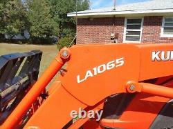 Kubota tractor MX4800 with front loader, and 7 attachments 50hp 4x4 used