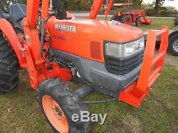 L3400D Kubota 4wd Tractor/Loader/Trailer/Brush Hog/Boxblade and tiedowns