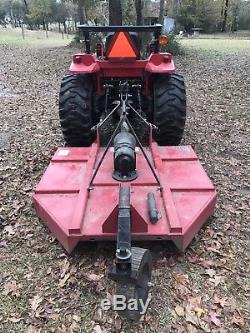 Low Hours 2013 Mahindra 3016 4wd Tractor Front End Loader 5ft Bush Hog Box Blade