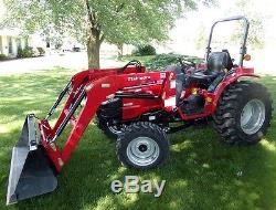 MAHINDRA 3616 HST COMPACT TRACTOR With LOADER. LOW HOURS. MITSUBISHI DIESEL! NICE