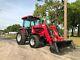 Mahindra 2555 cab tractor loader