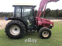 Mahindra 4510 Farm Tractor. Cab. Air. 4x4. Withloader. Good Tractor