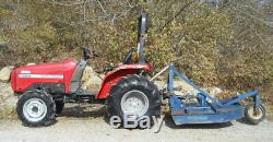 Massey Ferguson 1428V with 42Cutter. 4wd, Power Steering Used Tractor, Athens, OH