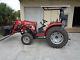 Massey Ferguson 1540 4wd tractor with loader. 1364 hrs