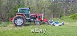 Massey Ferguson 2745 Cabbed Tractor with 145 PTO hp in Good Condition