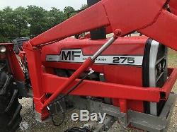 Massey Ferguson 275 Diesel Tractor With Front Loader