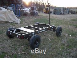 Military Surplus Truck Tractor Cart Trailer Frame No Bed Atv Farm Produce Tug