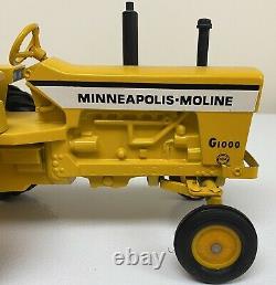 Minneapolis Moline G1000 1/16 Diecast Toy Farm Tractor ERTL Original Paint NICE