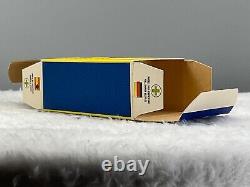 Moko Lesney Matchbox No72A Fordson Tractor, 1959, YELLOW WHEELS N, Mint in D2 Box