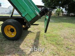 Multi Use Flat Bed Hydraulic Dump Ag Farm Trailer Pull with Tractor