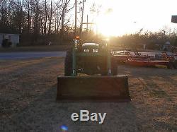 Nice John Deere 5220 4 X 4 Loader Tractor