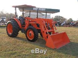 Nice Kubota M 7040 4x4 Loader Tractor