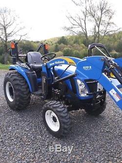 New Holland Commercial T2220 4 X 4 Tractor With Loader