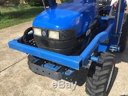 New Holland TC21 Diesel Compact Tractor with 7106 Loader NICE! Low Hours