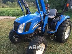 New Holland TC40 Diesel Loader Tractor 4x4