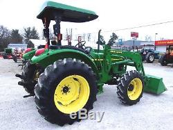 Nice! 2004 John Deere 5320 4x4 Tractor & Loader CAN SHIP @ $1.85 MIle