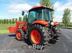 ONLY 60 HOURS 2018 Kubota M7060 Ultra Grand Cab with LA1154 Front End Loader