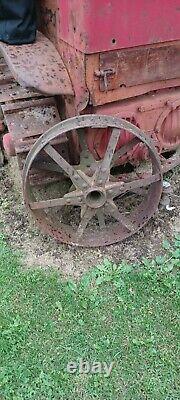 Original AVERY 8-16 Tractor Front Steel Wheel Magneto Oiler Ignitor Farm NICE