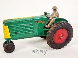 Original OLIVER TRACTOR Farm Toy Row Crop 77 Slik Toy 1950's Era 1/16