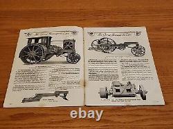 Power Farming Machinery Great Minneapolis Line Gas Steam Tractors Catalog