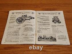 Power Farming Machinery Great Minneapolis Line Gas Steam Tractors Catalog