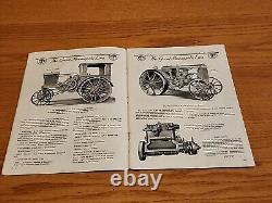 Power Farming Machinery Great Minneapolis Line Gas Steam Tractors Catalog