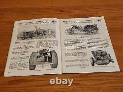 Power Farming Machinery Great Minneapolis Line Gas Steam Tractors Catalog