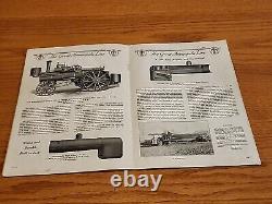 Power Farming Machinery Great Minneapolis Line Gas Steam Tractors Catalog