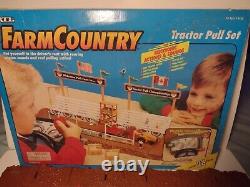 RARE ERTL FARM COUNTRY 4420 Tractor Pull Set! 90% COMPLETE