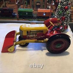 RARE Marx Farm Tractor With Scoop Loader Mint With Original Box NOS