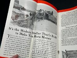 RARE vtg 20s 30s John Deere 9-A Sheller catalog pamphlet NICE tractor farming