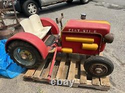 Rare Fiat Tractor Carousel Ride Or Park Ride On Farm VTG