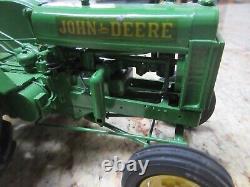 Rare John Deere GP or BR Farm Tractor Gilson Rieke Detailed Custom Toy