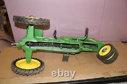 Rare Vintage ESKA John Deere 620 Pedal Farm Tractor Die Cast Aluminum Metal