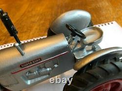 Silver King 1/16 Farm Toy Tractor Replica Collectible with single front wheel