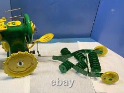 Singer Sewing John Deere Tractor with Plow Lamp Handmade