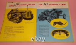 THE NEW FORDSON MAJOR TRACTOR FARMING VEHICLE ADVERTISING BOOKLET BROCHURE 1960s